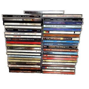 Mixed Lot 40 CDs Christmas Country Pop Relaxation Soundtracks Jazz Relaxation +